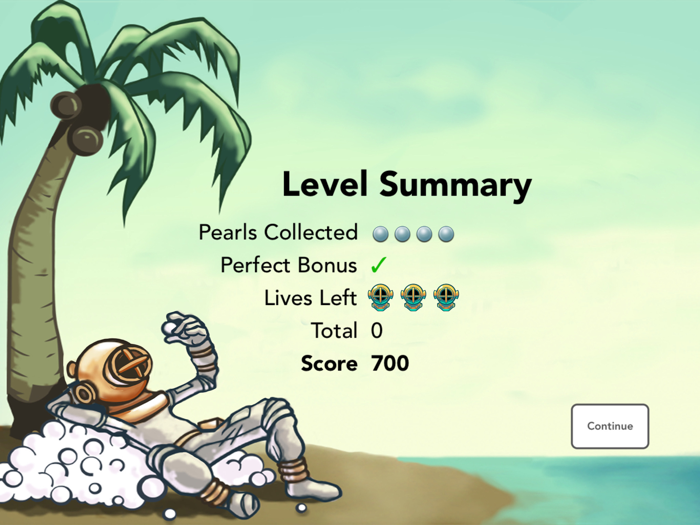 Pearl Diver Number Line Math