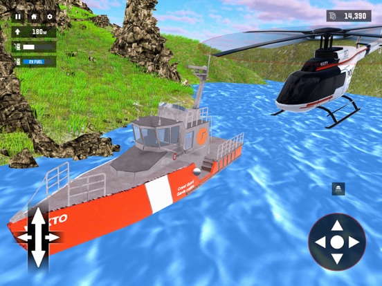 Screenshot #5 pour Helicopter Rescue Flying Sim