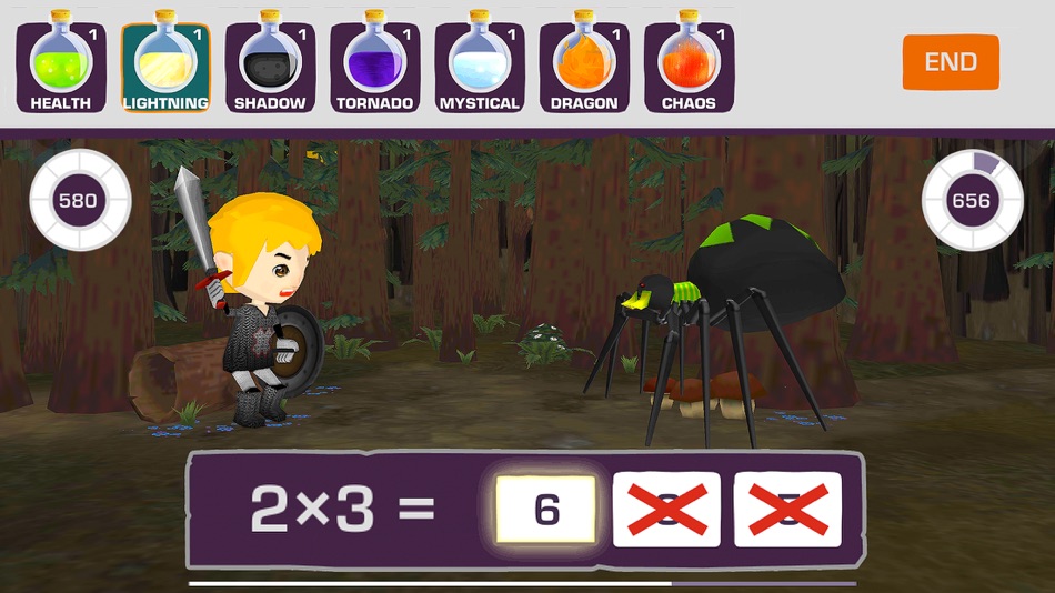 #4. Medieval Math Battle (iOS) 由: SpinFall