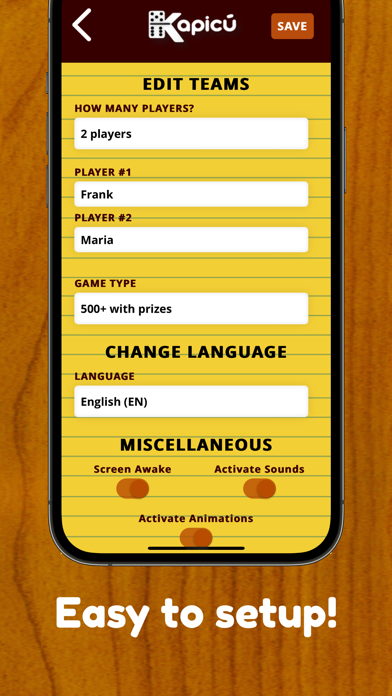 KAPICU Domino Game Score Screenshot
