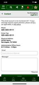Tom Green County TX Sheriff screenshot #3 for iPhone