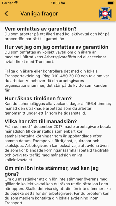 Taxilön Screenshot