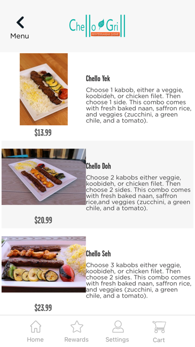 Chello Grill Screenshot