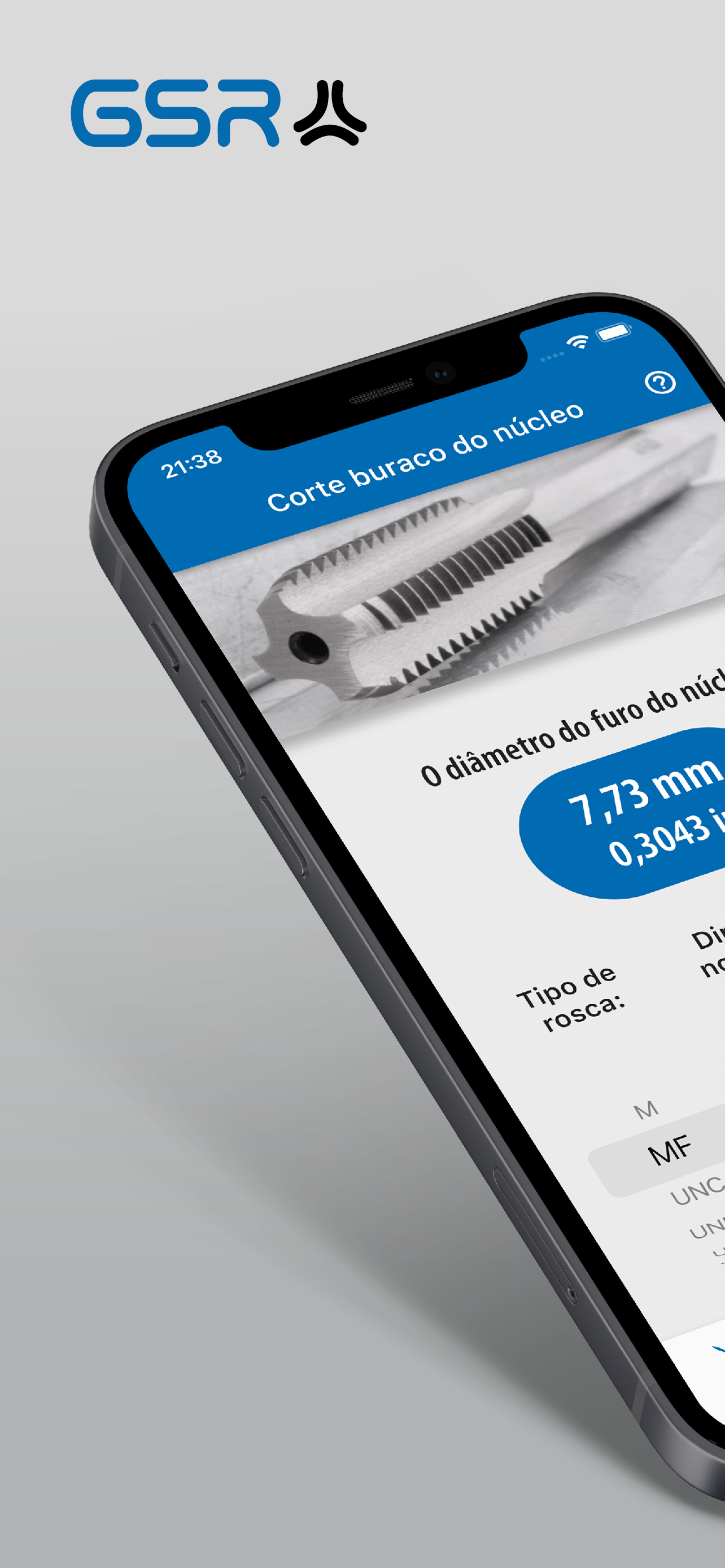 Calculador de rosca
