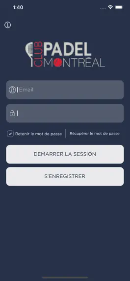 Game screenshot Club Padel Montreal mod apk