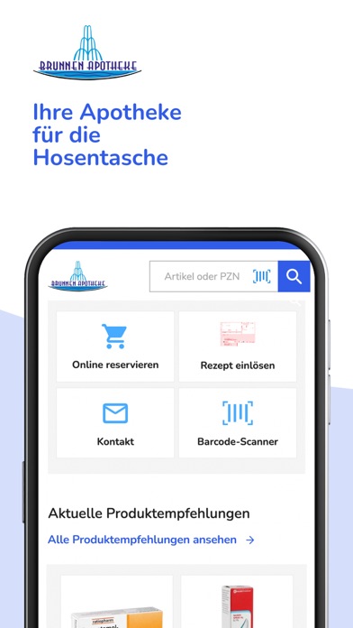 Brunnen Apotheke Nortorf Screenshot