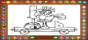 Coloring Book 5: Alphabet screenshot #3 for iPhone