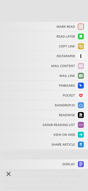 ‎Unread: An RSS Reader Screenshot