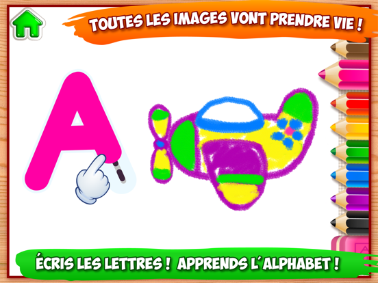 Screenshot #4 pour Dessin lettres! Jeux de enfant