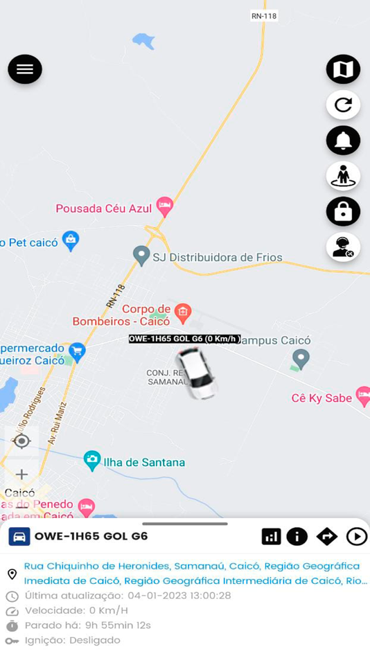 #1. Seu Rastreamento (iOS) Podle: CINCO ESTRELAS EMPREENDIMENTOS E PARTICIPACOES LTDA