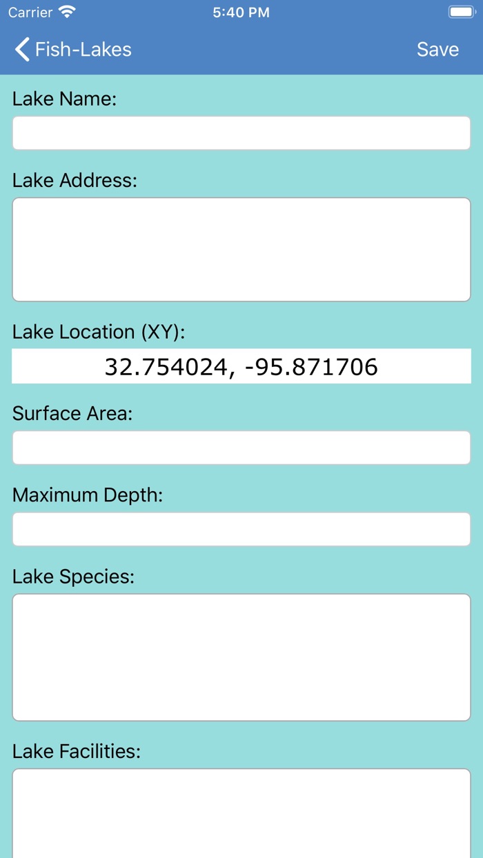 Texas-LA-AR Lakes  Fishes