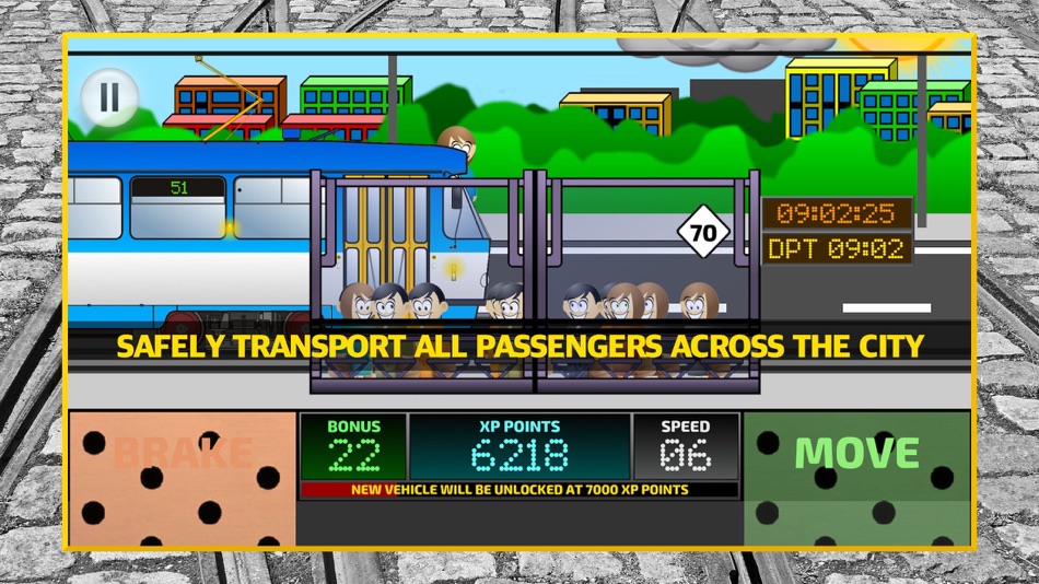 Tram Driver Simulator 2D - 1.2024.1 - (iOS)