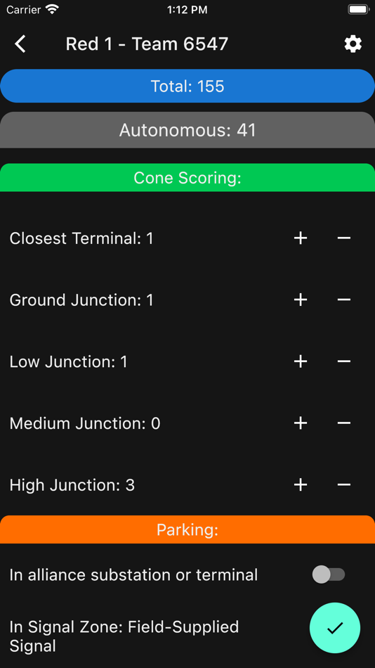 #1. FTC Scouting and Scoring (iOS) Podle: Cobalt Colts