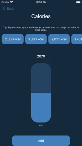 Game screenshot Simple Calories - Tracker apk