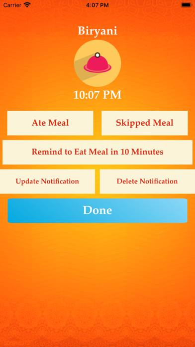 Indian Recipes Delicious Food Screenshot