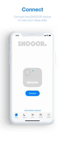 Game screenshot SNOOOR Sleep Position Device apk