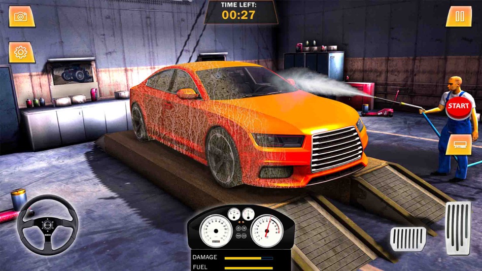 #4. Gas Station Junkyard Sim Game (iOS) 由: Tayyab Sultan