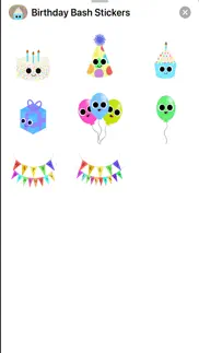 birthday bash stickers problems & solutions and troubleshooting guide - 1