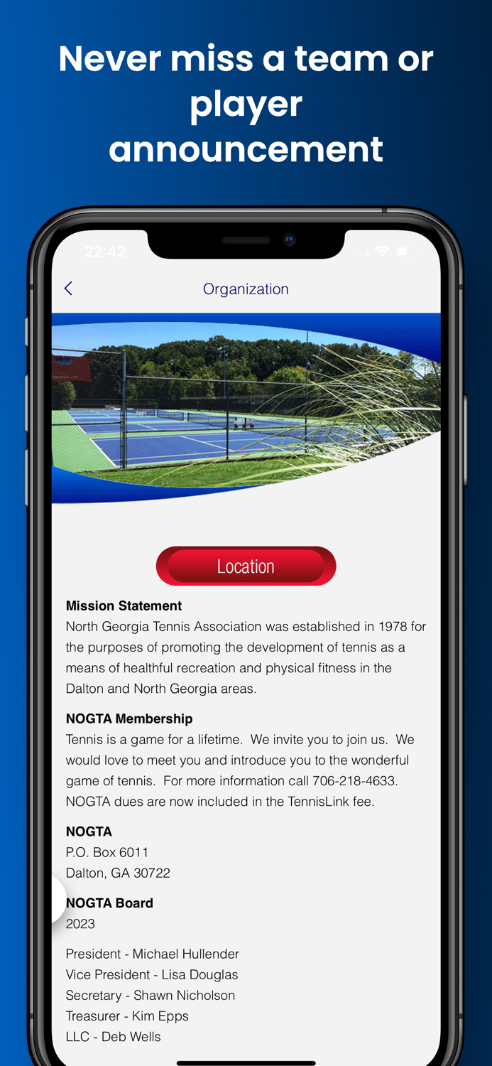 North Georgia Tennis Assoc.