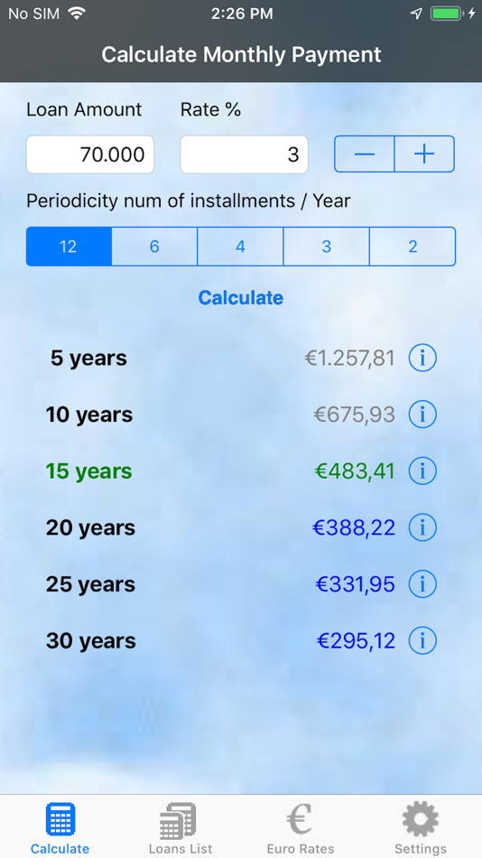 #1. Easy Mortgage (iOS) By: Nexid srl