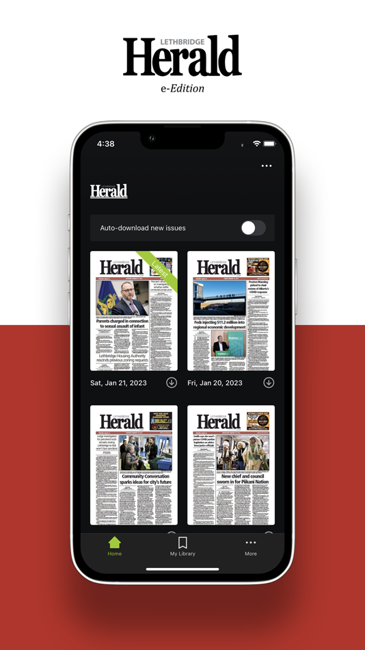 #1. Lethbridge Herald e-Edition (iOS) بواسطة: PressReader Inc