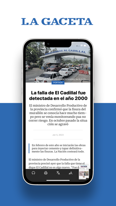 Diario La Gaceta Screenshot