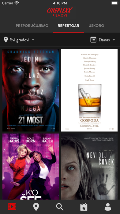 Cineplexx RS Screenshot