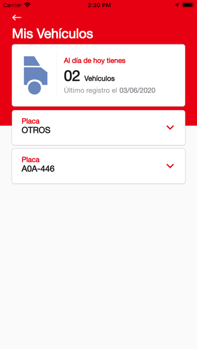 Hino App Screenshot