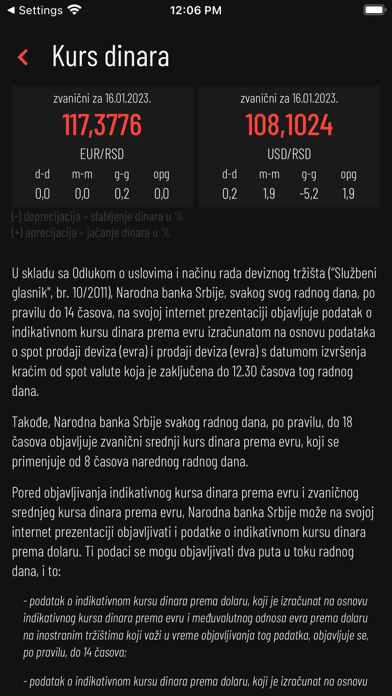 Screenshot #3 pour Kursna lista