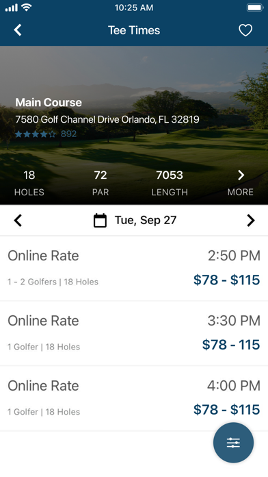 Courses at Watters Creek Screenshot