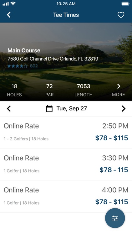 Courses at Watters Creek