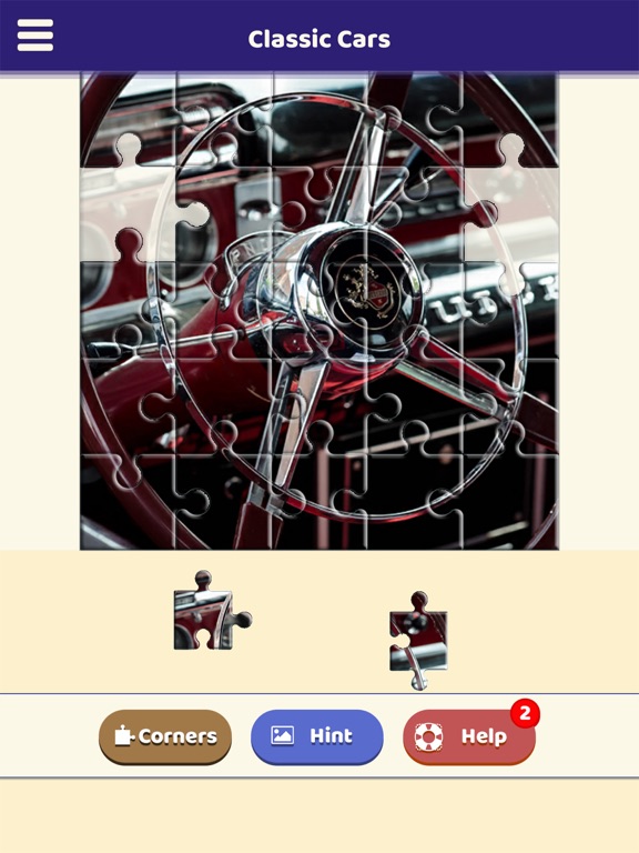 Screenshot #6 pour Classic Cars Puzzle