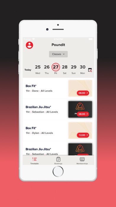 Poundit MMA Fitness Screenshot
