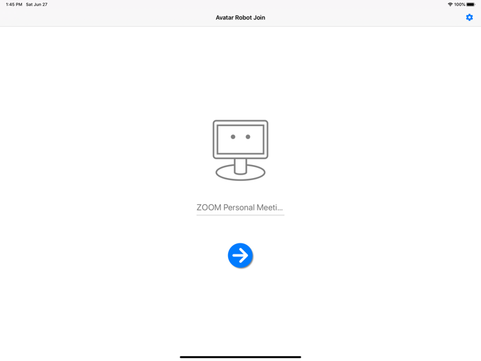 AVATAR Robot for ZOOM