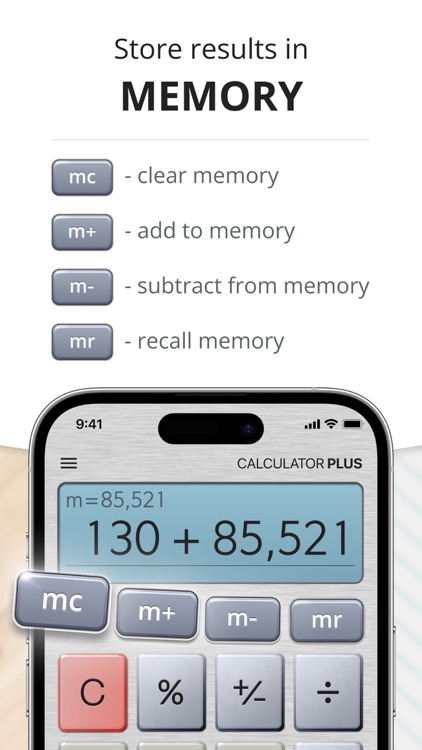 Calculator Plus with History screenshot-4