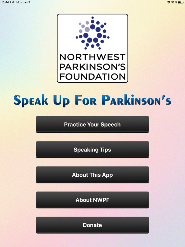 Speak Up For Parkinsons