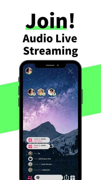 MicDrop - Audio Live Streming Screenshot