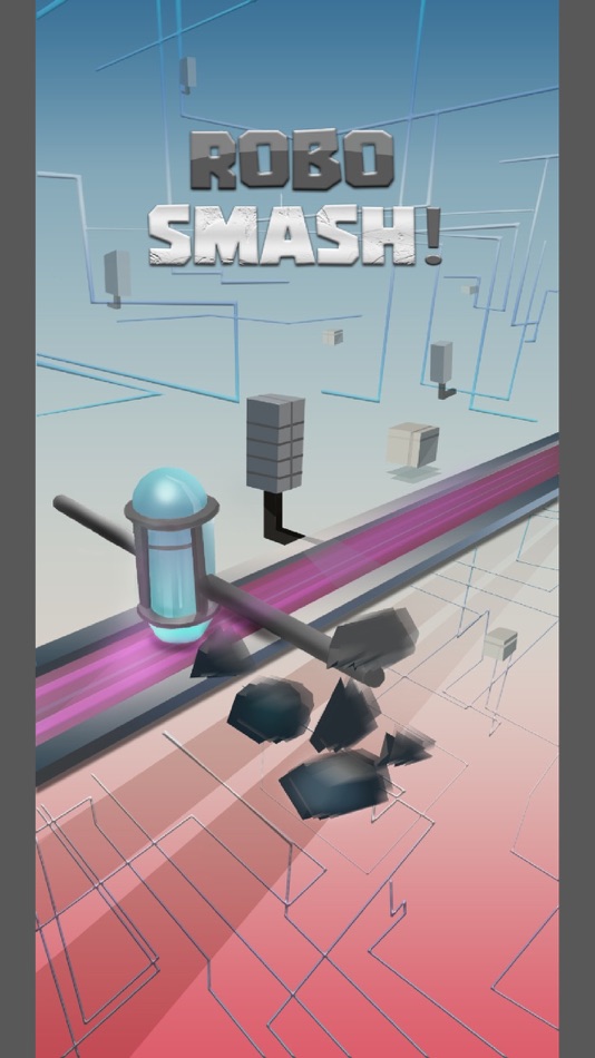 #1. Robo Smash! (iOS) De: Cevher Dijital