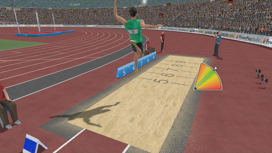 #2. Athletics Mania: Track & Field (iOS) Bởi: POWERPLAY MANAGER, s.r.o.