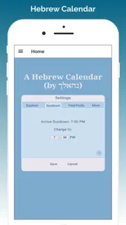 How to cancel & delete hebrew calendar app 3
