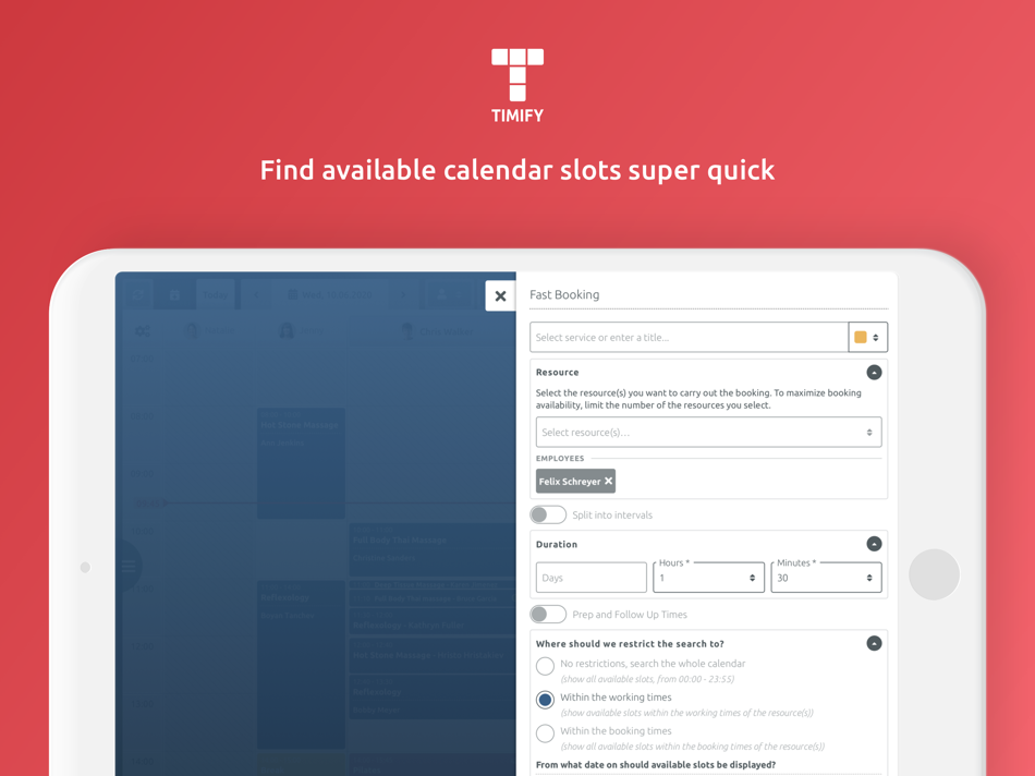 #3. TIMIFY tablet (iOS) 由: TerminApp GmbH