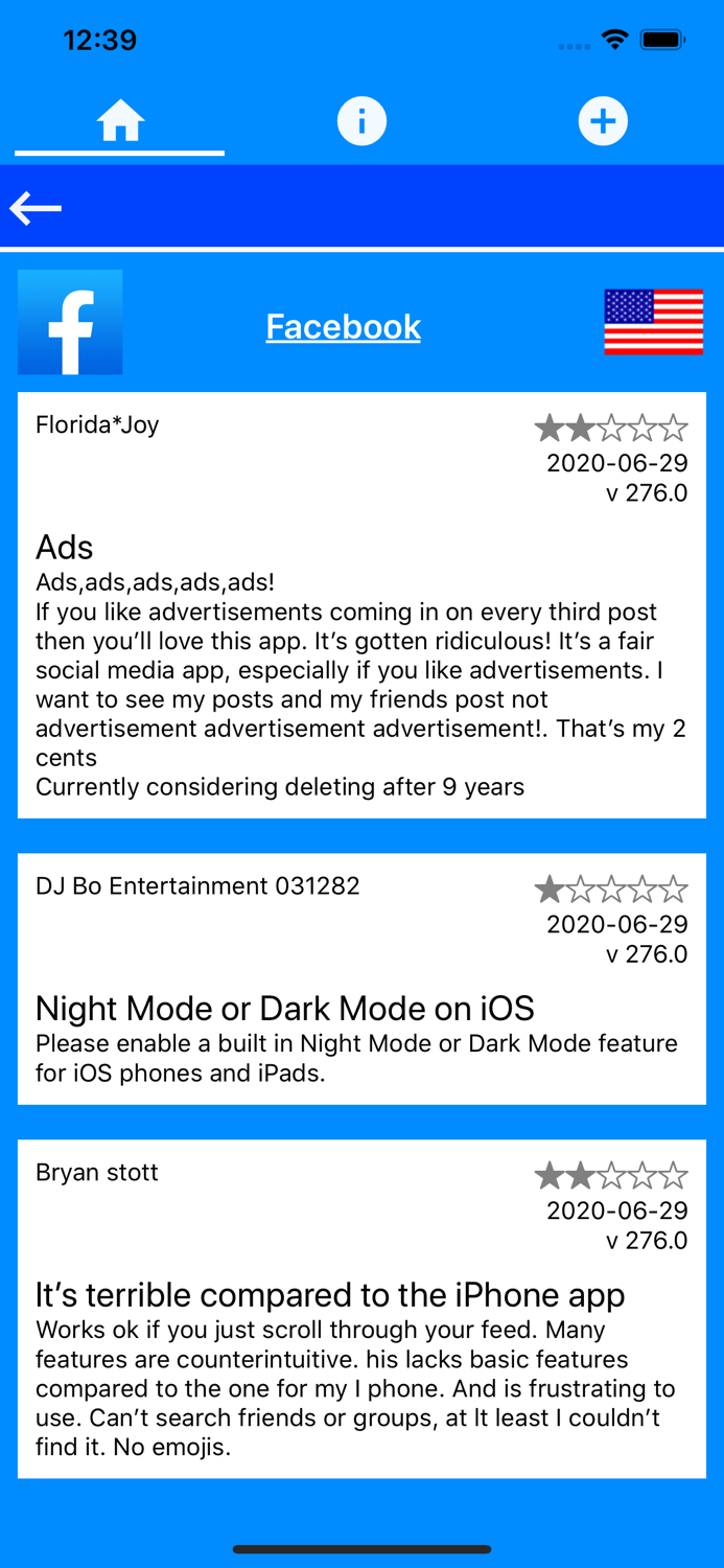 App Ratings and Review Monitor