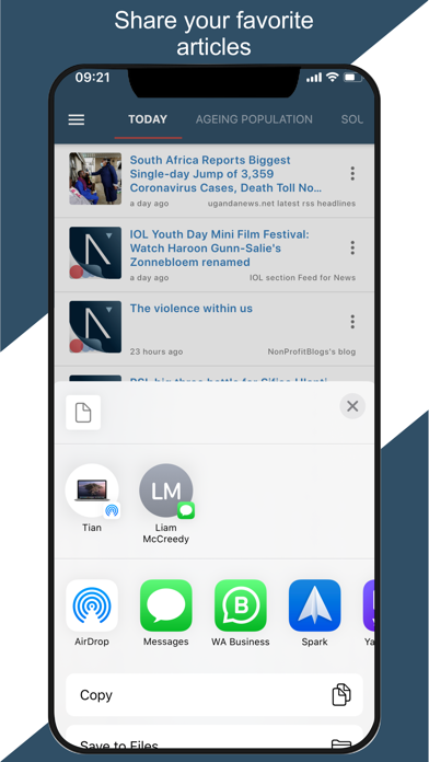 Screenshot #3 pour NewsConsole
