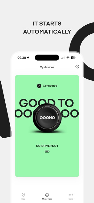 OOONO CO-Driver NO1: Warns of speed cameras and road hazards in real t