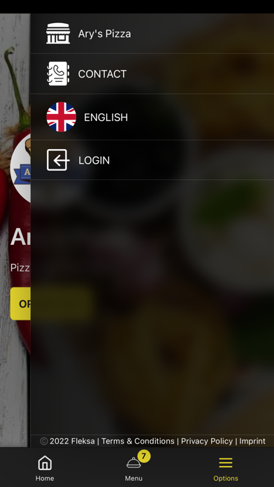 Ary's Pizza Screenshot
