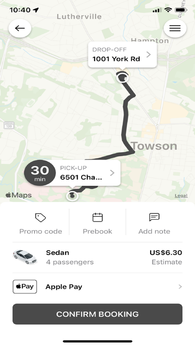 App screenshot
