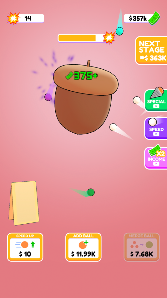 #3. Blow Up 3d - clicker game (iOS) Podle: MondayOFF