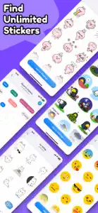 BubbleX - iMessage Sticker App screenshot #1 for iPhone