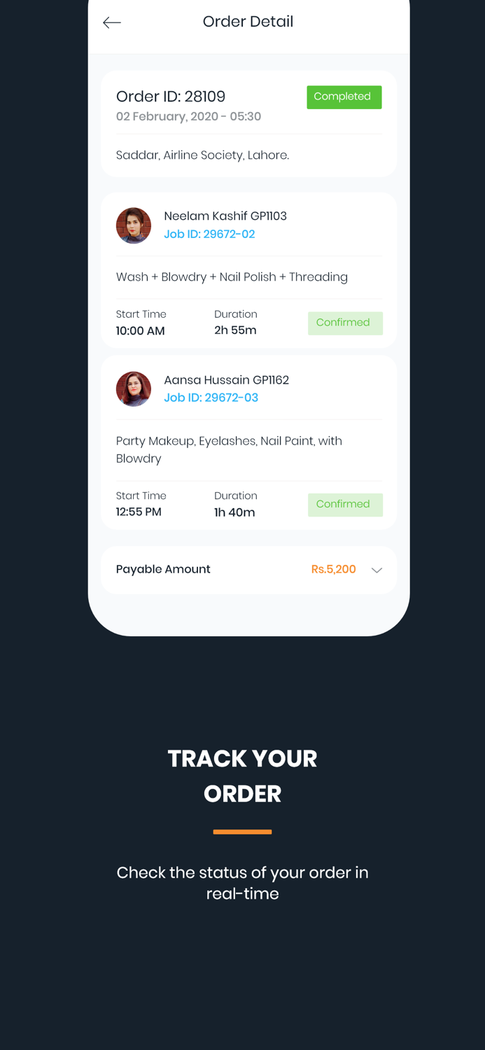 Gharpar – Beauty Services