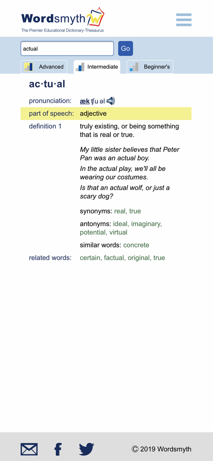Student and ELL Dictionary